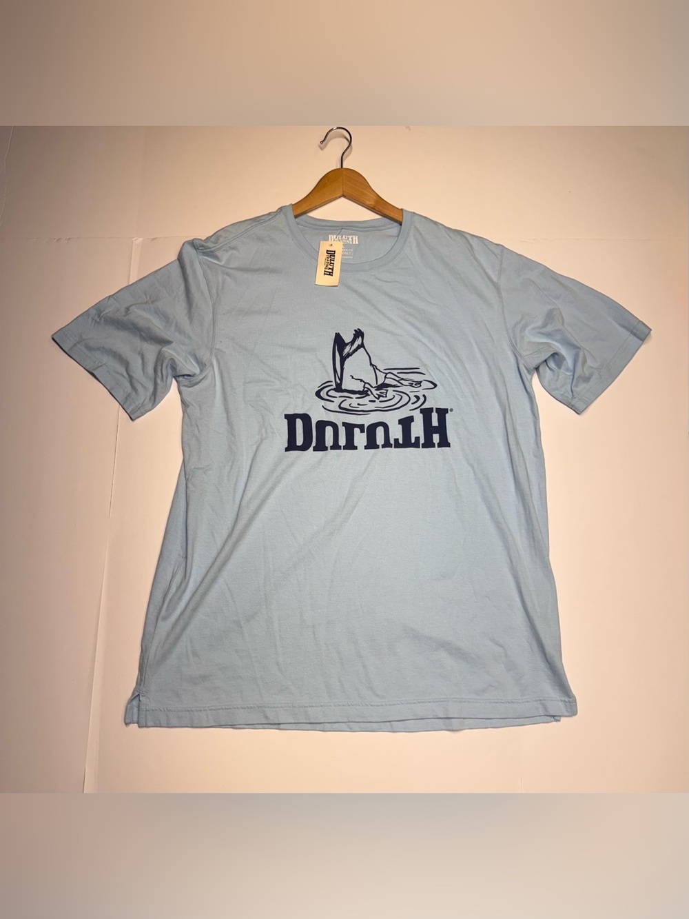 Duluth Trading Longtail T RelaxedFit SS Logo T Shirt Mens L Short Sleeves NWT